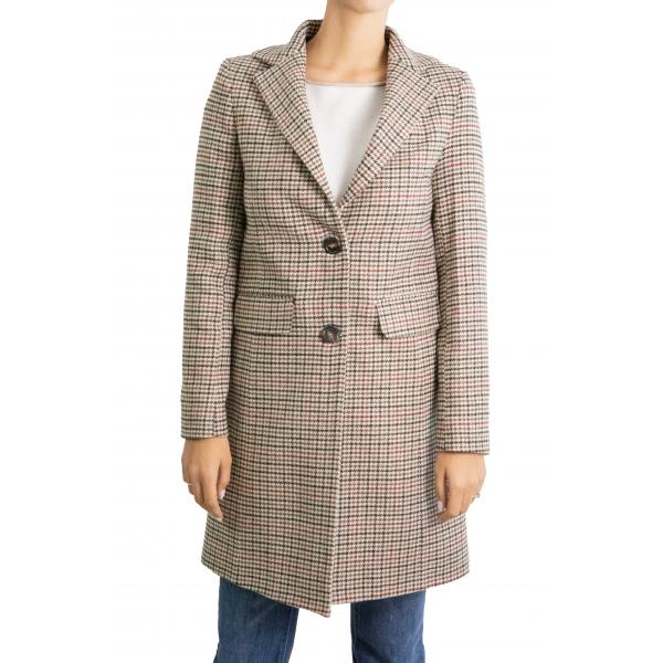 Cappotto principe di galles in lana